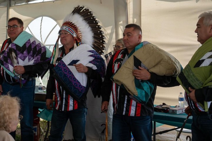 Chacachas Treaty Nation swears in chief and headmen after 140-year wait