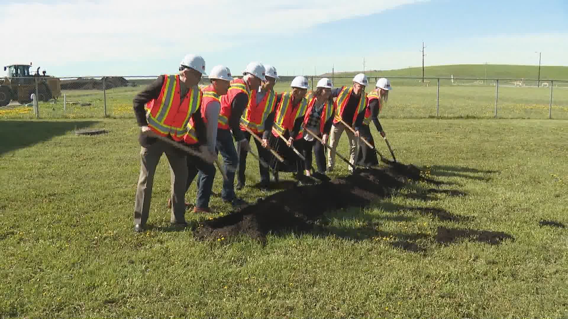 Съоръжението за компостиране в Калгари в съоръжението за управление на