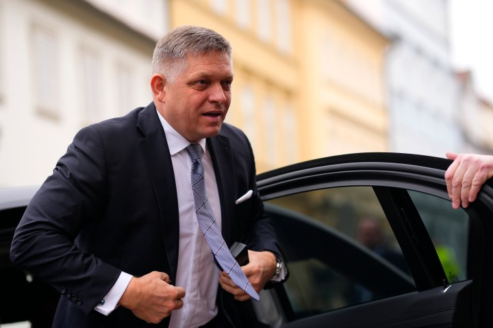 Slovakia’s prime minister reportedly shot and in hospital