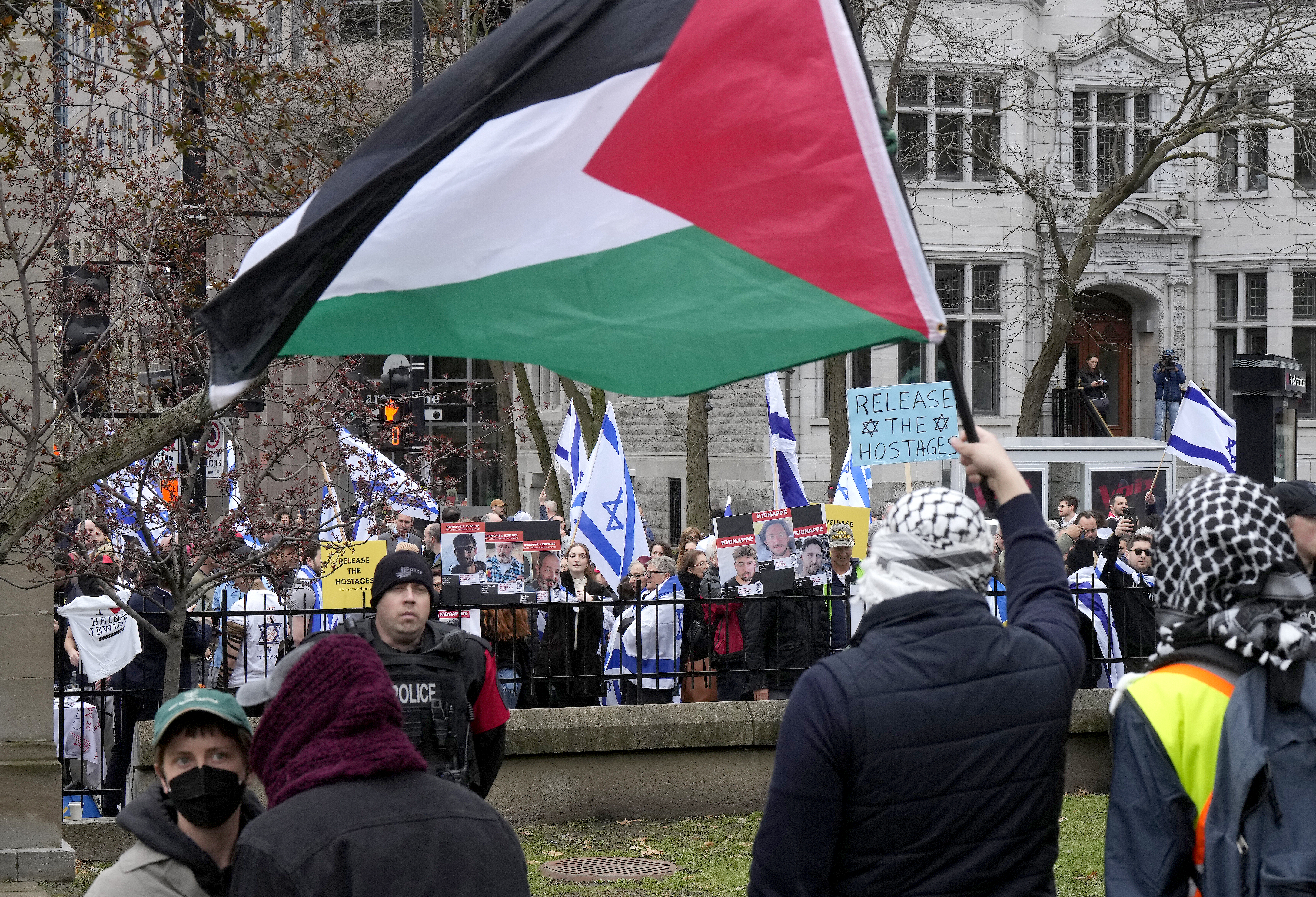 Pro-Palestinian encampment stretches into 7th day at McGill