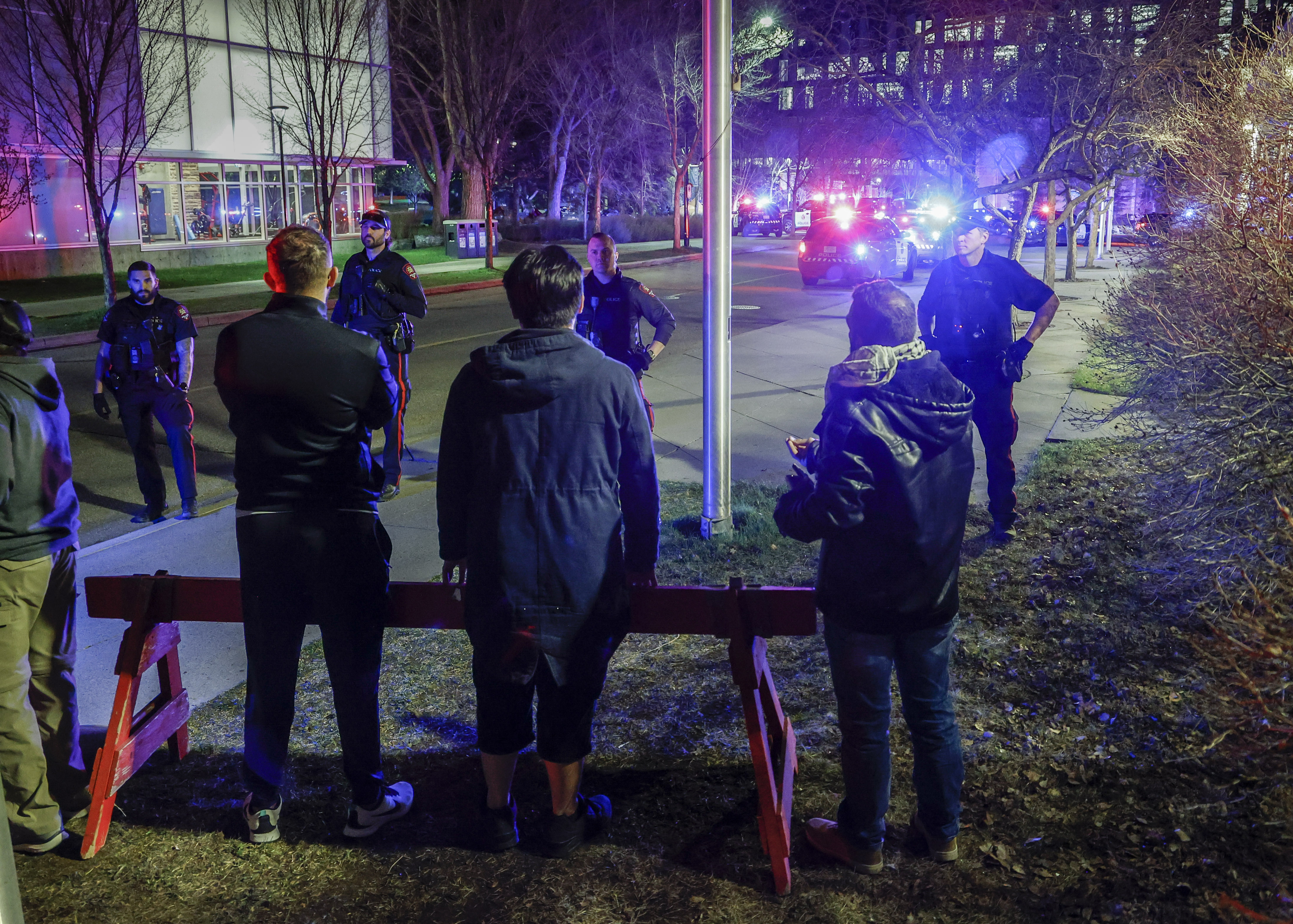 Pro-Palestinian protesters ordered by police to leave University of Calgary