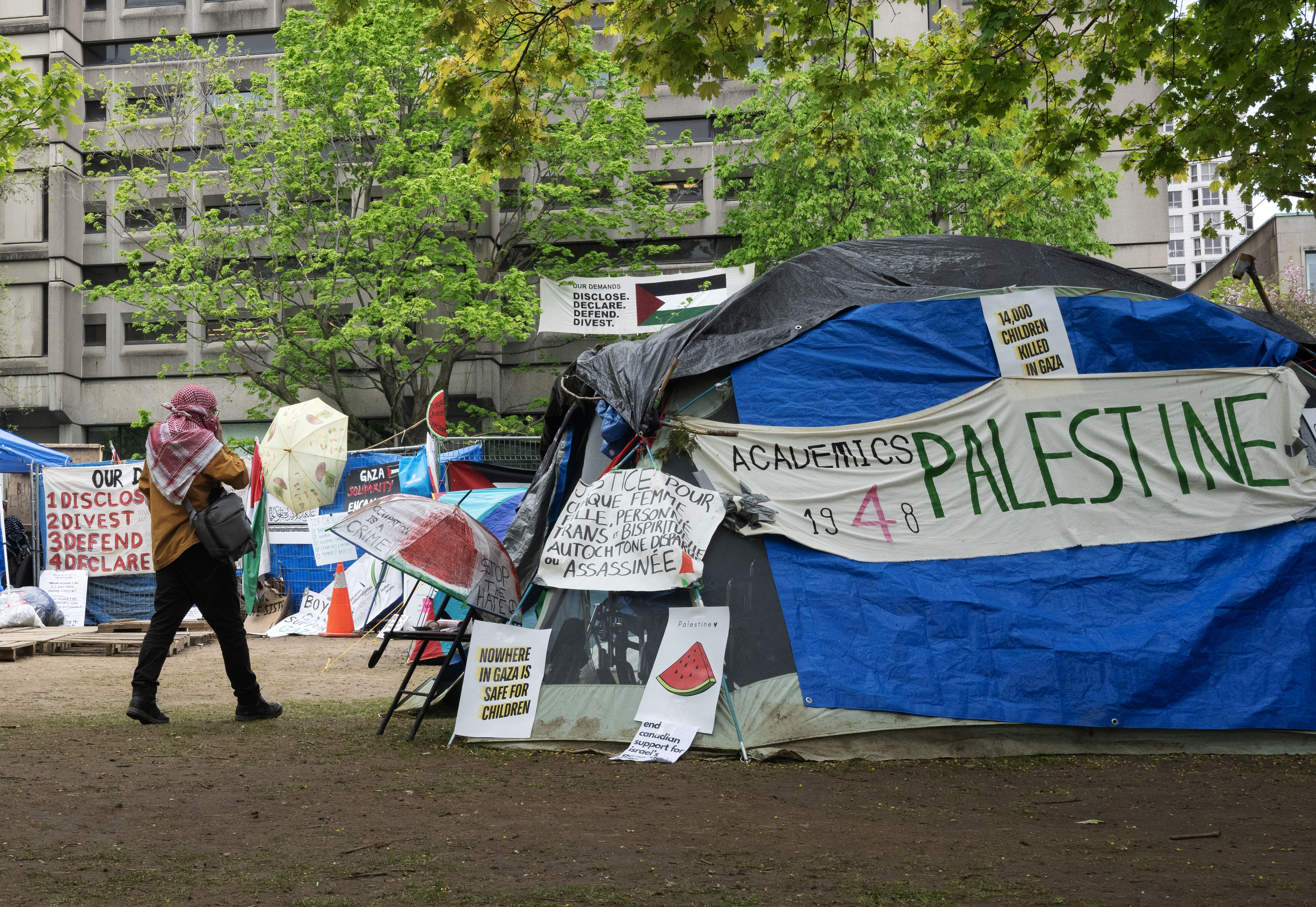 McGill encampment: Quebec judge denies injunction request to dismantle site