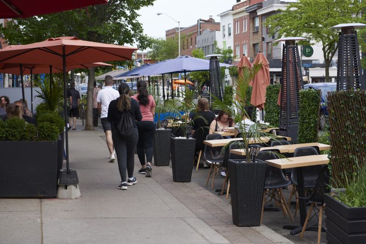 CafeTO rollout going smoothly so far as spaces for patios begin to be blocked off