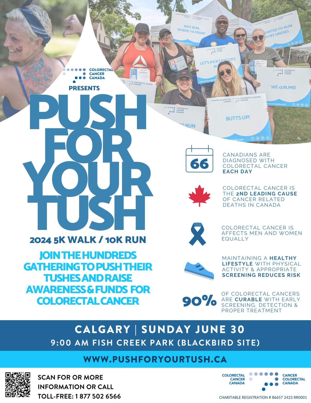 PUSH FOR YOUR TUSH WALK/RUN - image