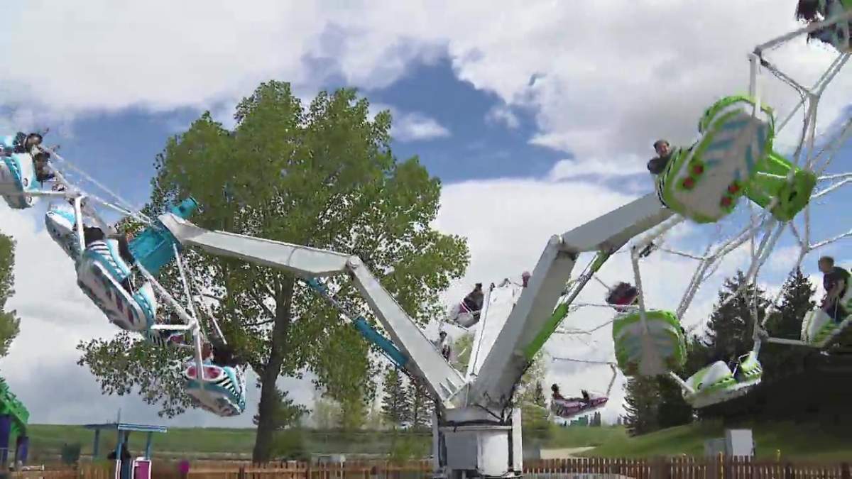 Calgary students on amusement park rides to learn more about science and physics.