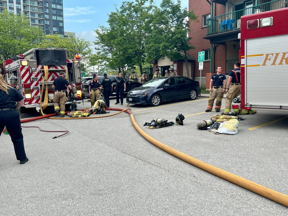 The London Fire Department was dispatched to a call at 654 King St. on May 15.
