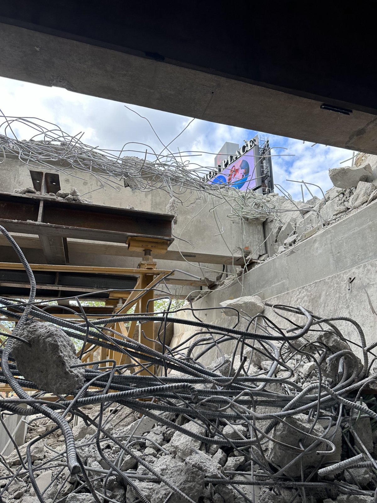 Gardiner Expressway construction