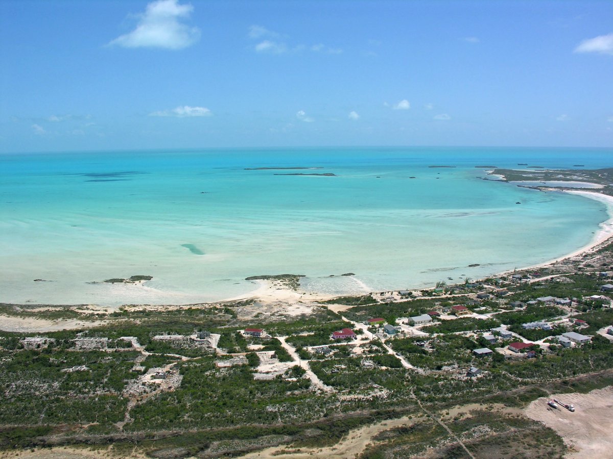 A beach in Turks and Caicos.