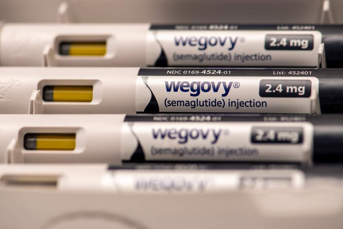 Wegovy an injectable prescription weight loss medicine that has helped people with obesity. It should be used with a weight-loss plan and physical activity. (Photo by: Michael Siluk/UCG/Universal Images Group via Getty Images).