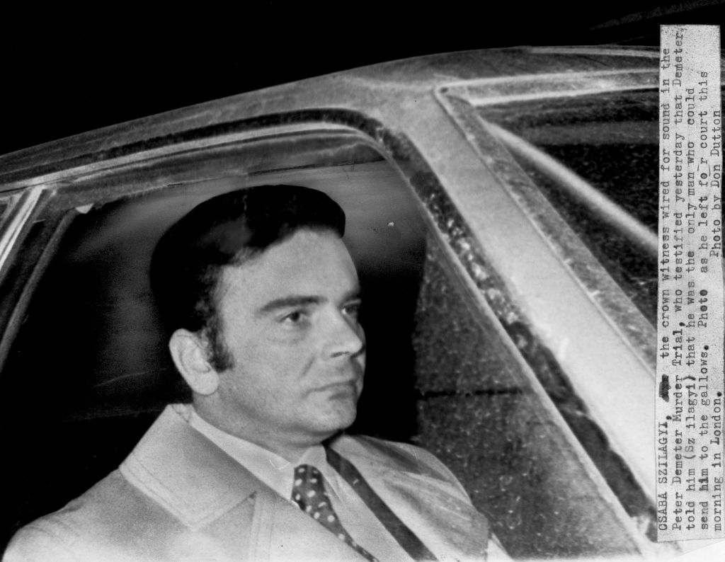 Csaba Szilagyi, the crown witness in the Peter Demeter murder trial.