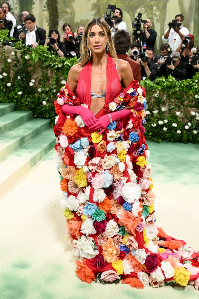 Jessica Serfaty Michel at the 2024 Met Gala: "Sleeping Beauties: Reawakening Fashion" held at The Metropolitan Museum of Art on May 6, 2024 in New York City.
