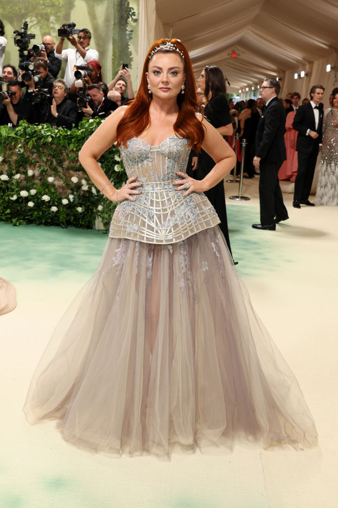 Samantha Berry attends The 2024 Met Gala Celebrating "Sleeping Beauties: Reawakening Fashion" at The Metropolitan Museum of Art on May 06, 2024 in New York City.