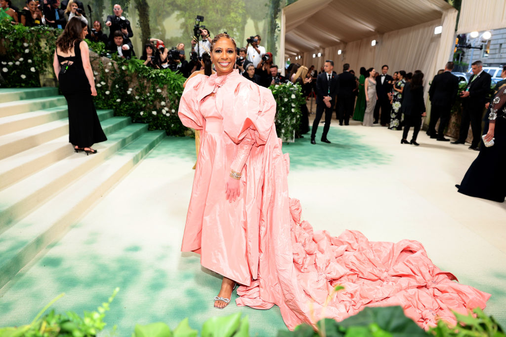 Adrienne Adams attends The 2024 Met Gala Celebrating "Sleeping Beauties: Reawakening Fashion" at The Metropolitan Museum of Art on May 06, 2024 in New York City.