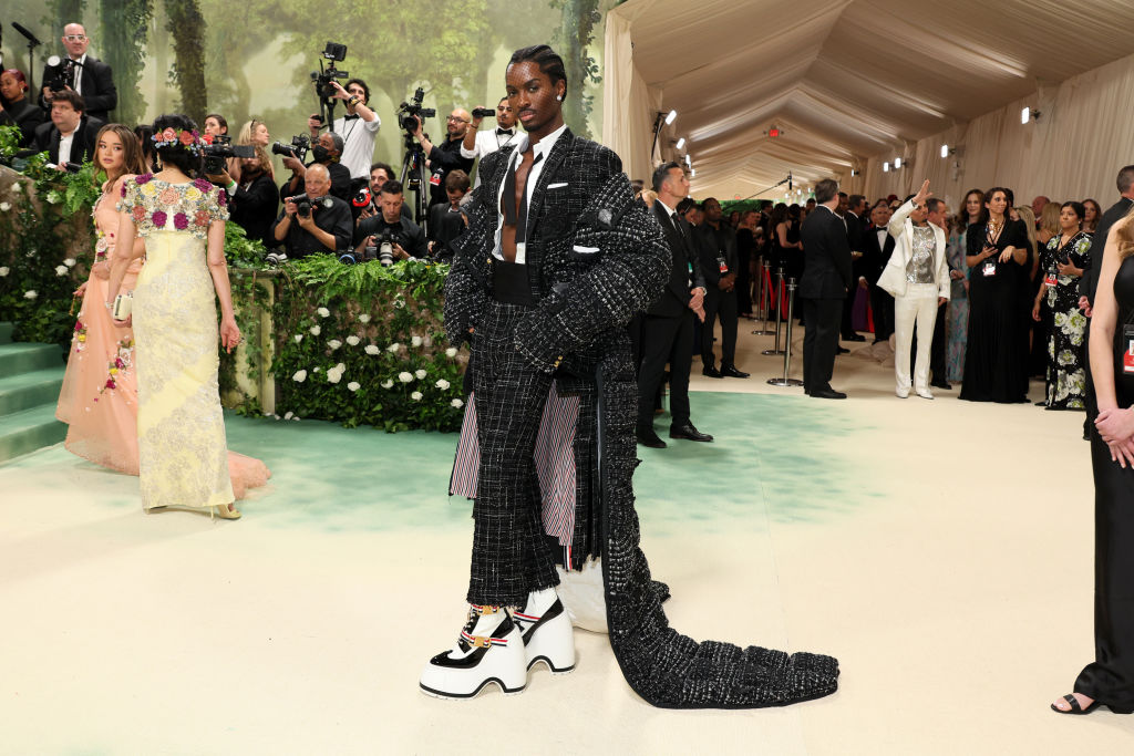 Alton Mason attends The 2024 Met Gala Celebrating "Sleeping Beauties: Reawakening Fashion" at The Metropolitan Museum of Art on May 06, 2024 in New York City.