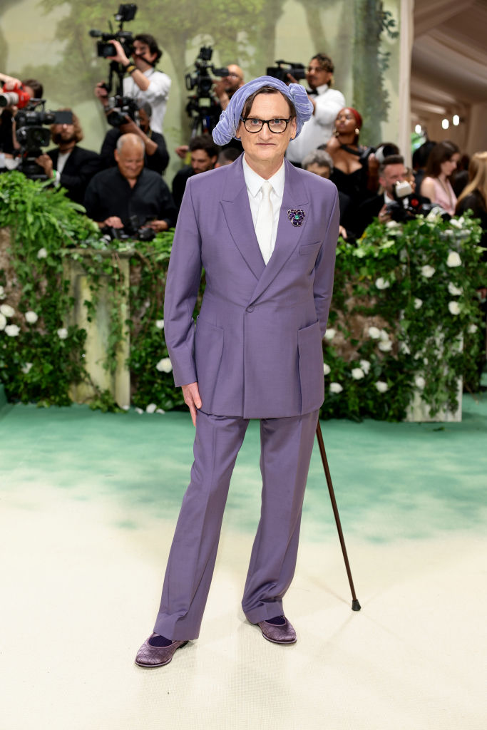 Hamish Bowles attends The 2024 Met Gala Celebrating "Sleeping Beauties: Reawakening Fashion" at The Metropolitan Museum of Art on May 06, 2024 in New York City.