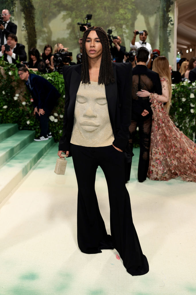 Olivier Rousteing attends The 2024 Met Gala Celebrating "Sleeping Beauties: Reawakening Fashion" at The Metropolitan Museum of Art on May 06, 2024 in New York City.