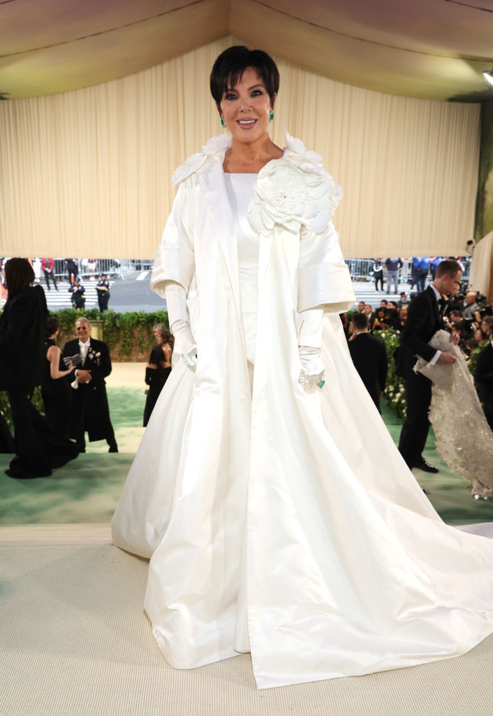 Kris Jenner attends The 2024 Met Gala Celebrating "Sleeping Beauties: Reawakening Fashion" at The Metropolitan Museum of Art on May 06, 2024 in New York City.