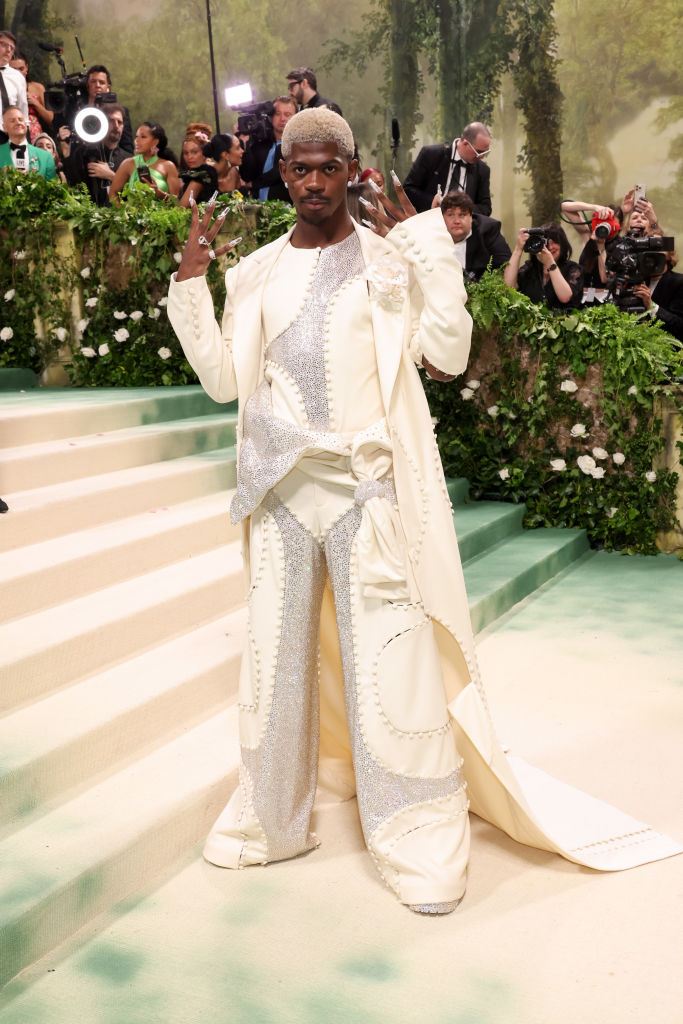 Lil Nas X attends The 2024 Met Gala Celebrating "Sleeping Beauties: Reawakening Fashion" at The Metropolitan Museum of Art on May 06, 2024 in New York City.