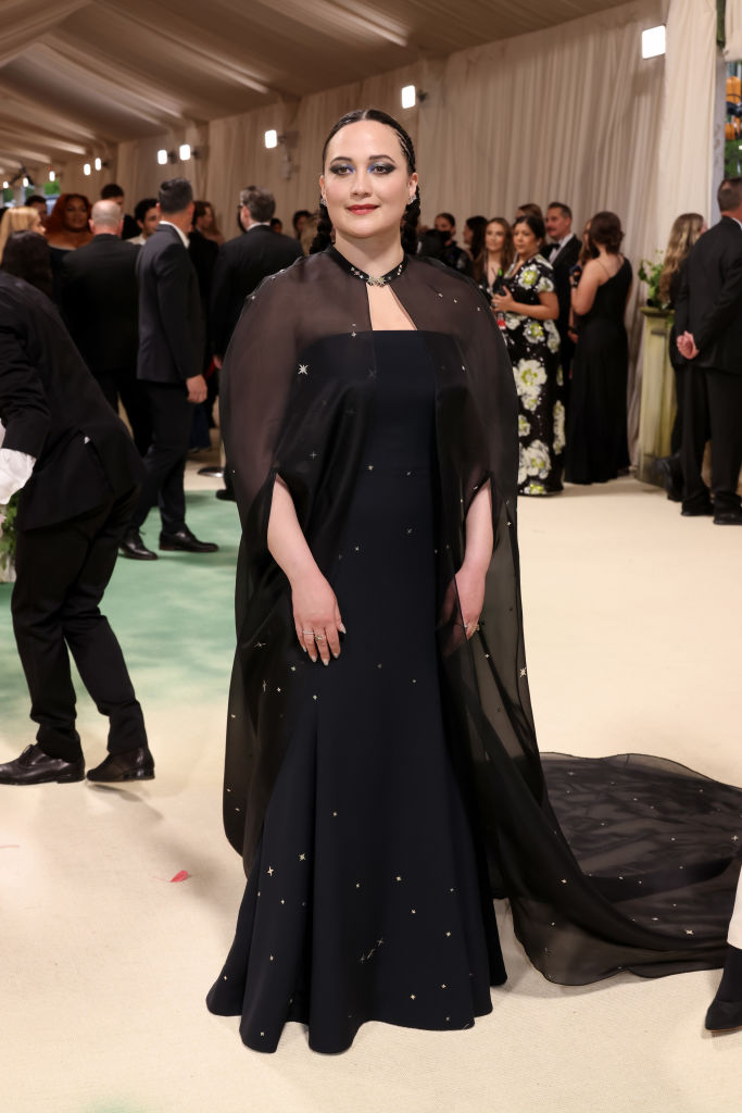 Lily Gladstone attends The 2024 Met Gala Celebrating "Sleeping Beauties: Reawakening Fashion" at The Metropolitan Museum of Art on May 06, 2024 in New York City.