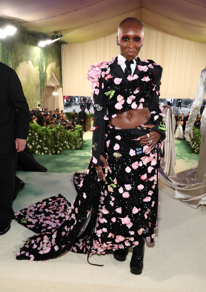 Cynthia Erivo attends The 2024 Met Gala Celebrating "Sleeping Beauties: Reawakening Fashion" at The Metropolitan Museum of Art on May 06, 2024 in New York City.