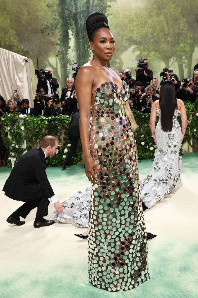 Venus Williams attends The 2024 Met Gala Celebrating "Sleeping Beauties: Reawakening Fashion" at The Metropolitan Museum of Art on May 06, 2024 in New York City.