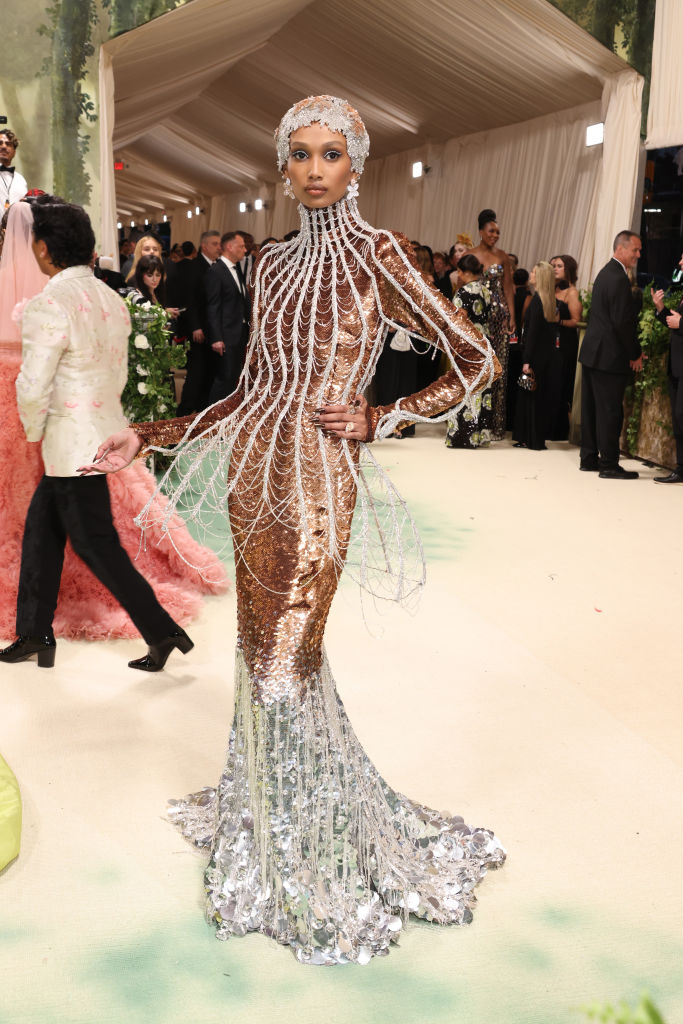 Hanani Taylor attends The 2024 Met Gala Celebrating "Sleeping Beauties: Reawakening Fashion" at The Metropolitan Museum of Art on May 06, 2024 in New York City.