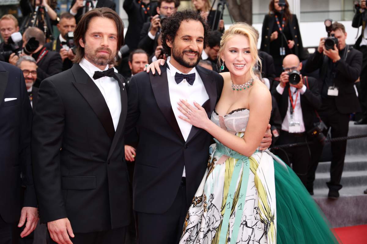 Sebastian Stan, Ali Abbasi and Maria Bakalova.