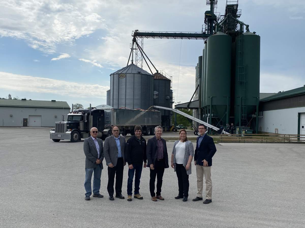 MP Lloyd Longfield announces $5.7 million towards research into diverse crop rotations on farms.