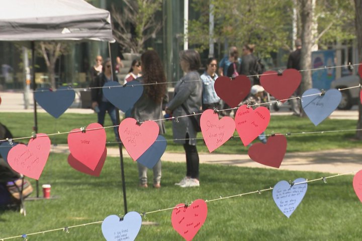 5th annual Hearts in the Park raises awareness about Sask. domestic violence