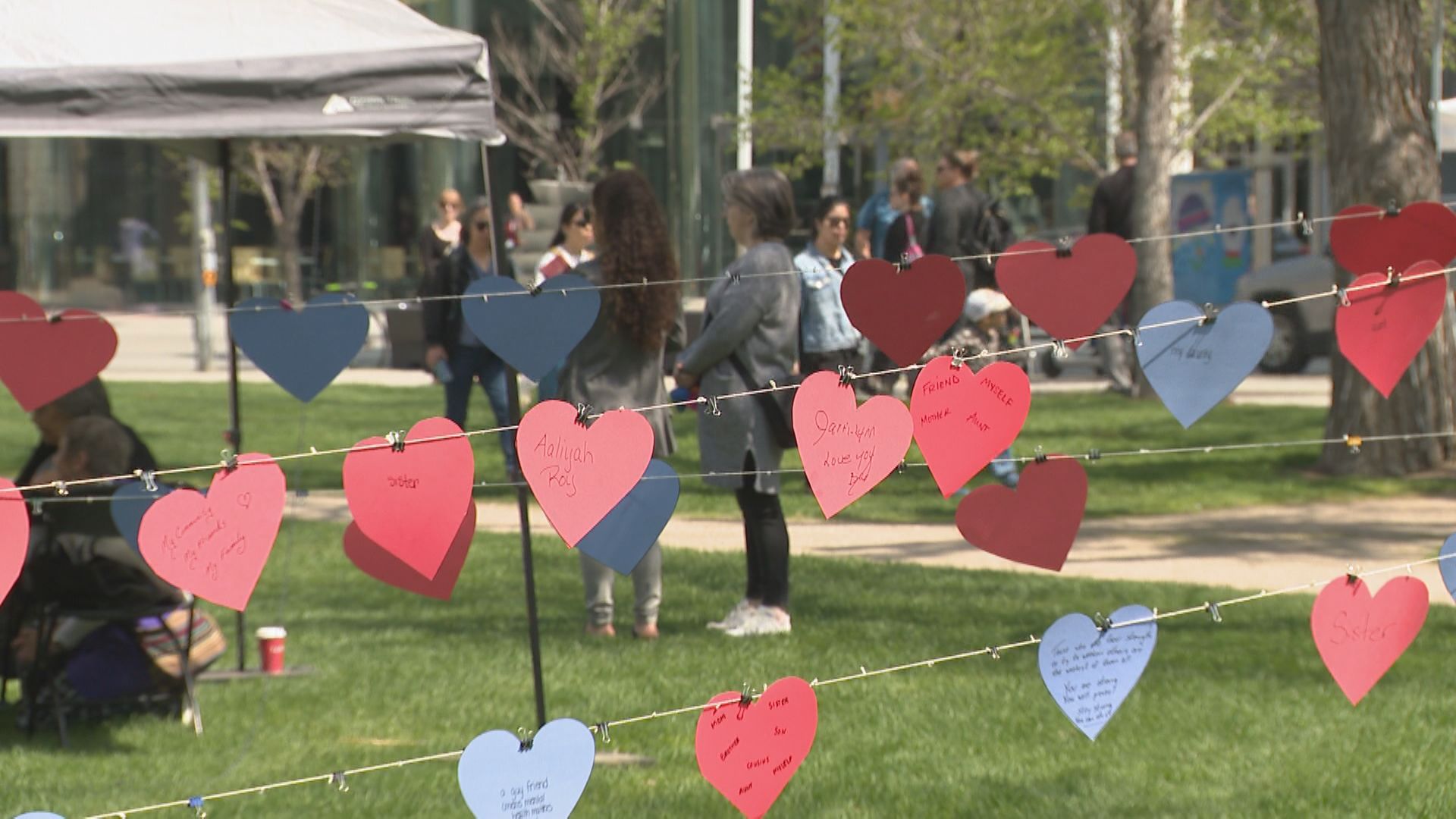 5th annual Hearts in the Park raises awareness about Sask. domestic violence