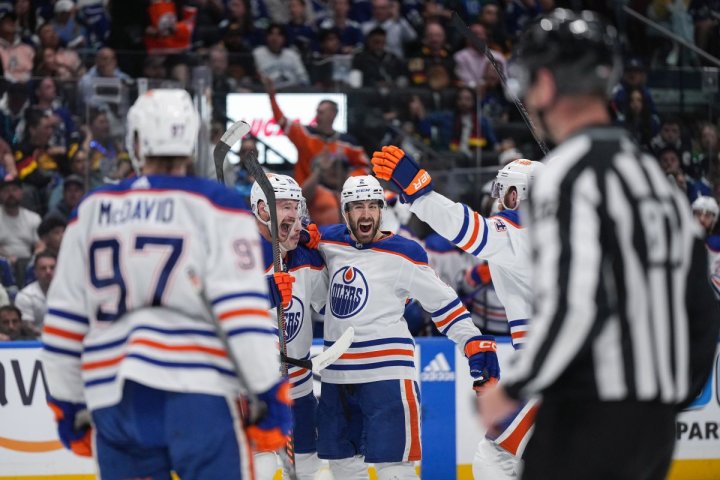 IN PHOTOS: Thrilling Game 7 win over Canucks sees Oilers advance to NHL Western Conference final