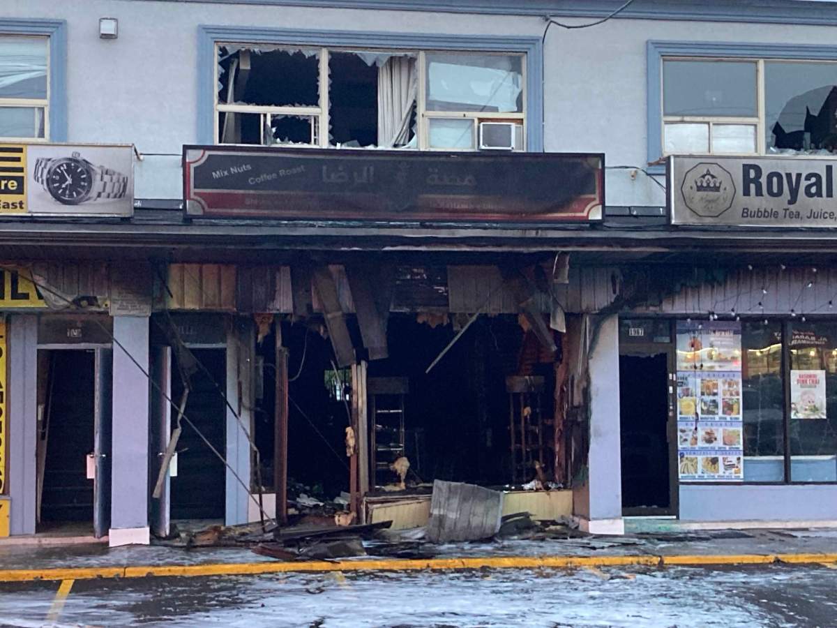 A fire at an address on Lawrence Avenue East impacted residential units above. 