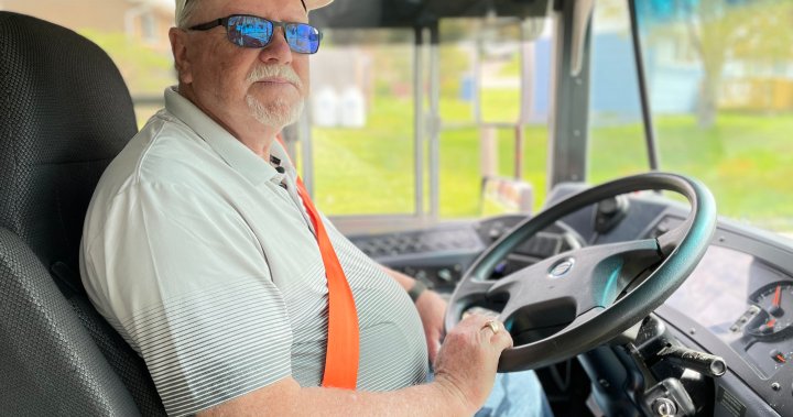 ‘A hero’: N.S. school bus driver’s split-second decision avoids major highway crash
