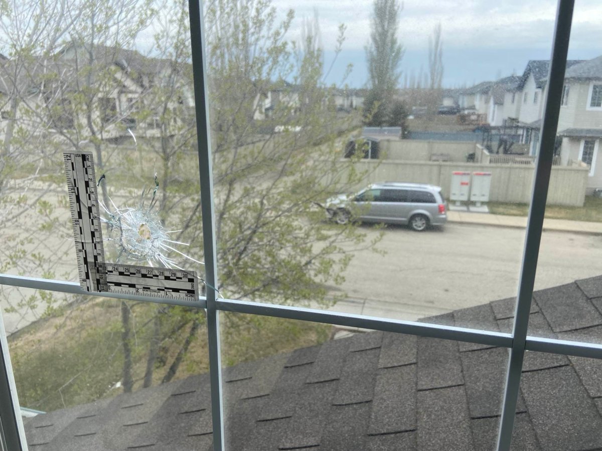 Several homes in southeast Edmonton damaged by weekend gunfire