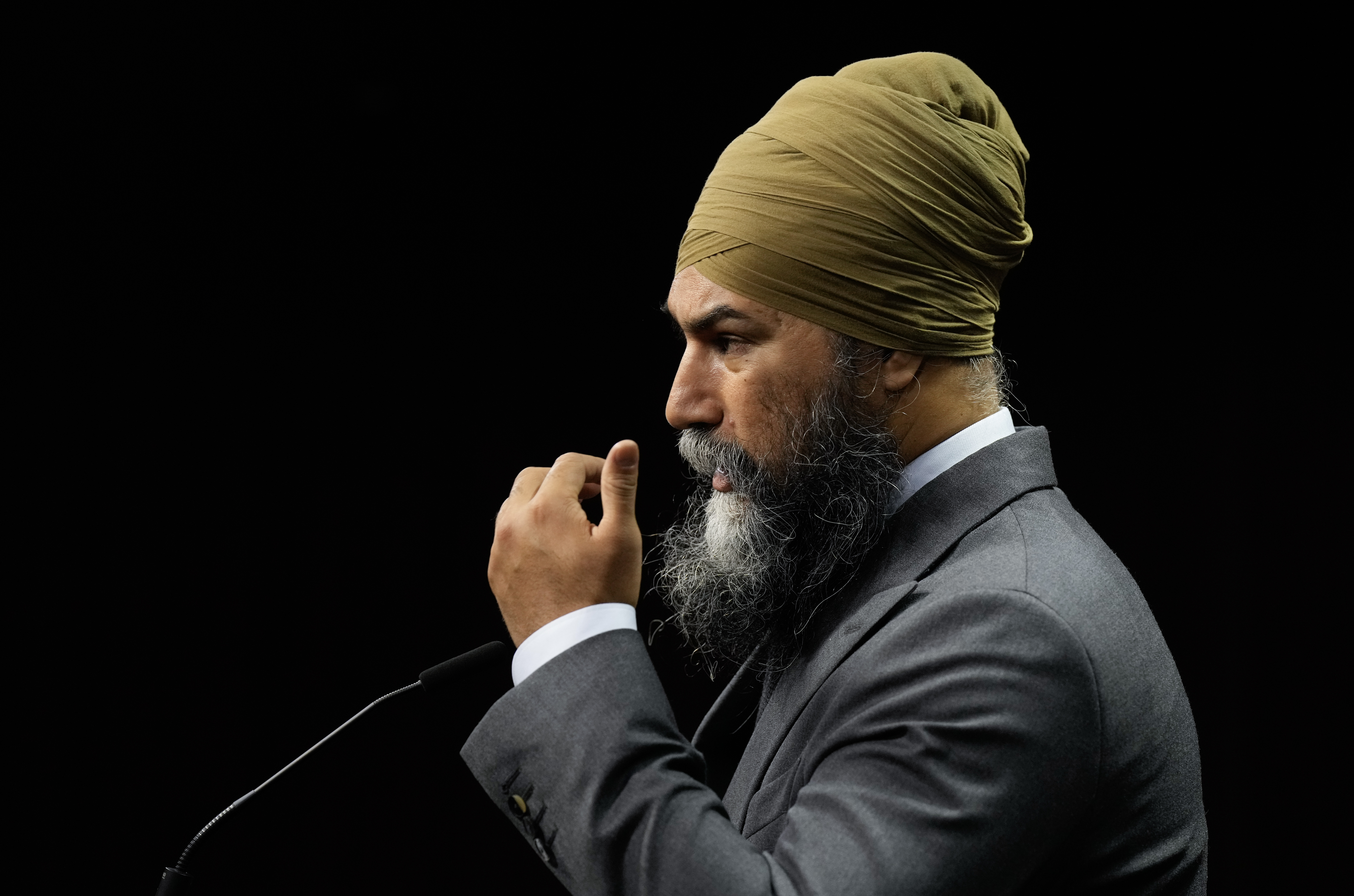 Лидерът на NDP Jagmeet Singh казва че партията му наистина