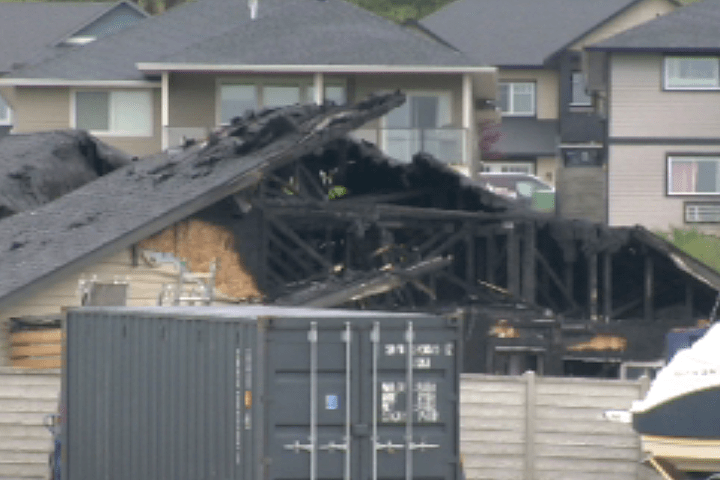House fire sparks early start for Kelowna Fire Department
