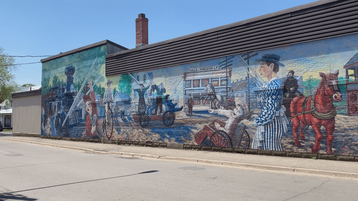 Sussex is known as the mural capital of Atlantic Canada.