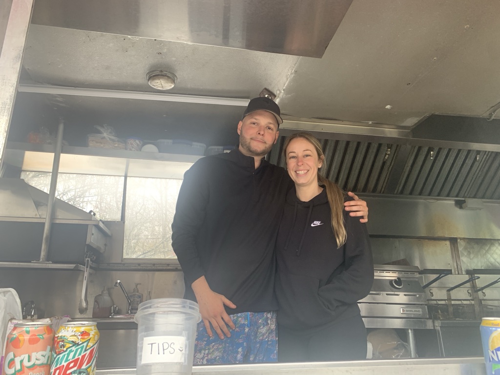 Bud the Spud owners Kyle Conrod and Kathleen Porter