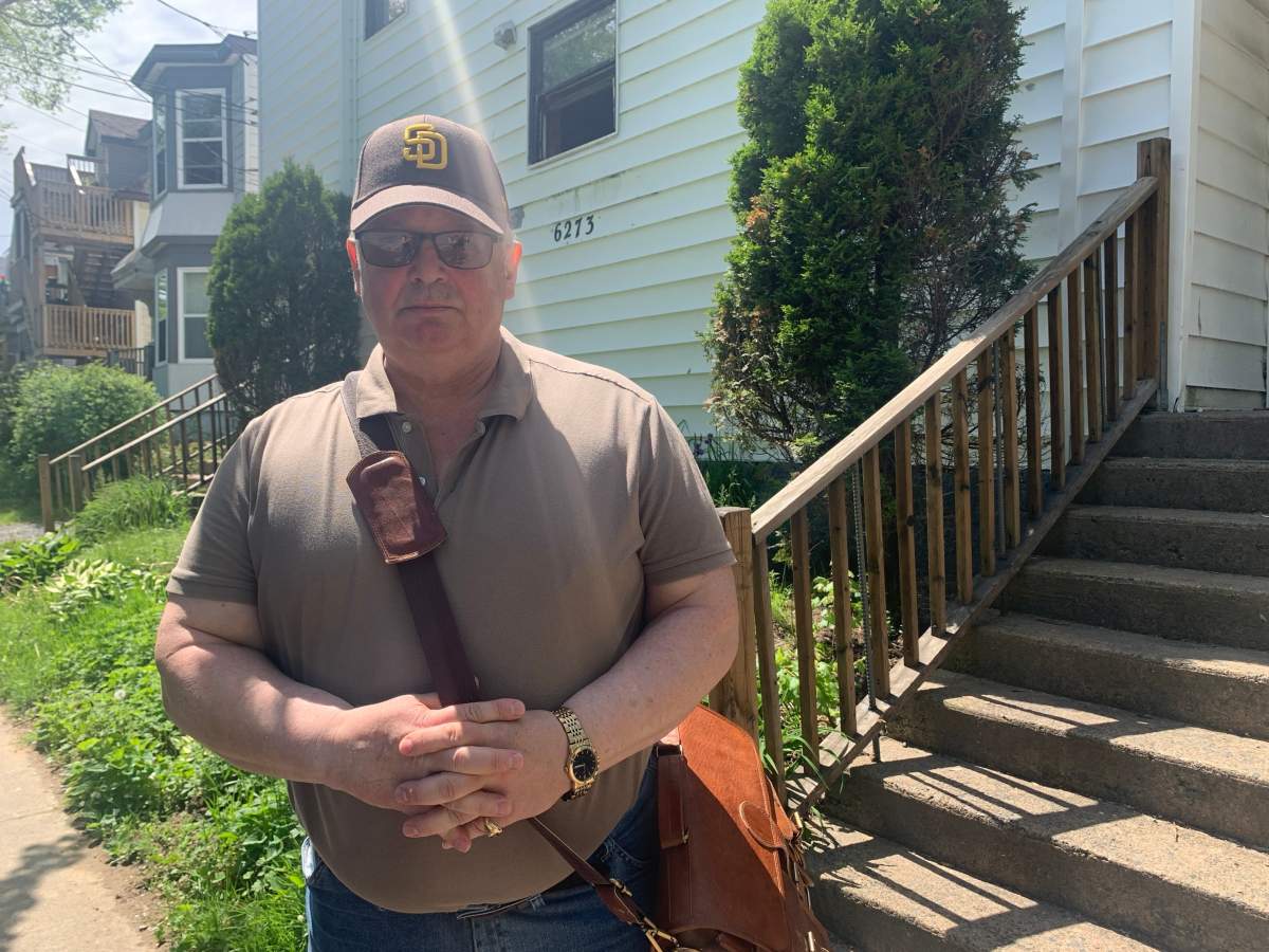Harris Romkey is one of the tenants of a Halifax rooming house who have been told to vacate their units by Sept. 1.