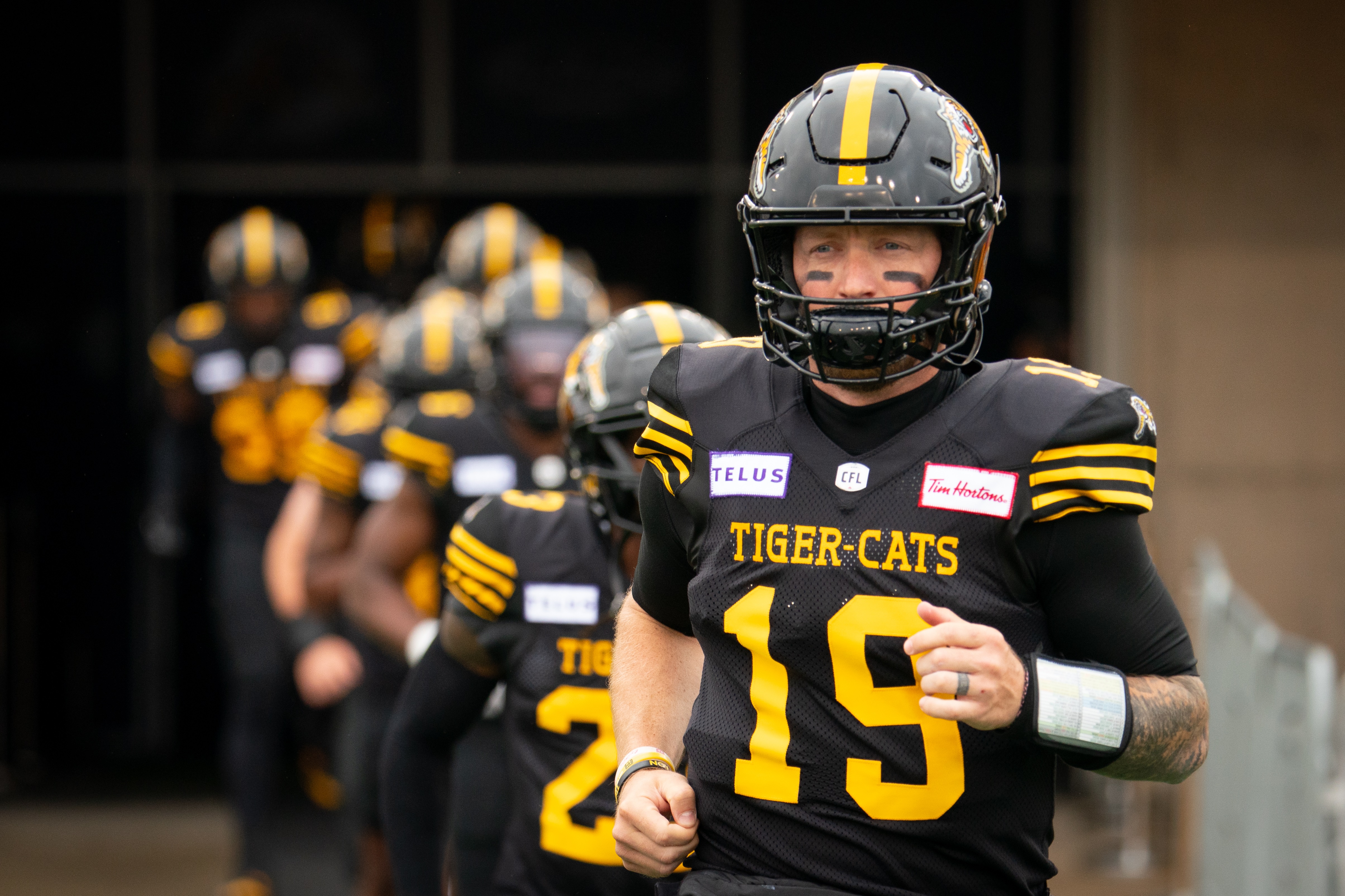 Феновете на Hamilton Tiger Cats получиха първия си поглед върху отбора