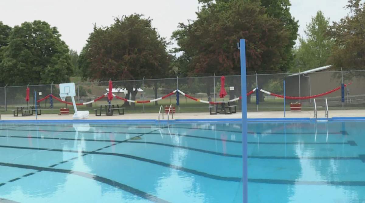 File photo of the community outdoor pool in Oliver, B.C.