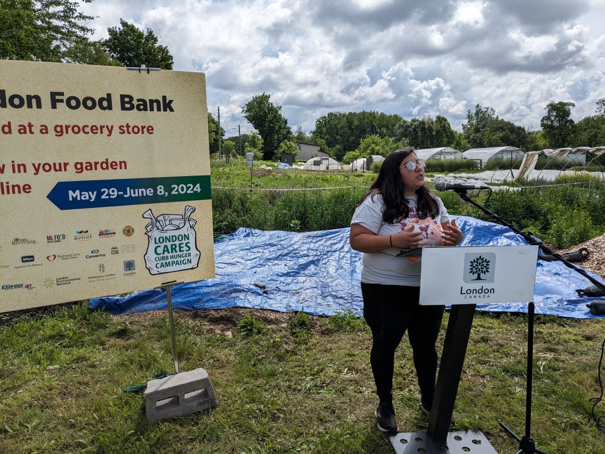 Executive director of Urban Roots London Anna Badillo says urban agriculture allows everyday people to access fresh produce at a fraction of the cost.