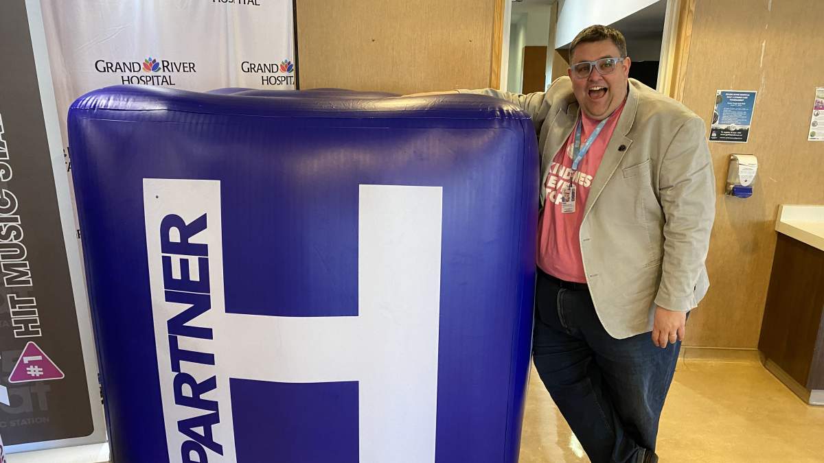 Paul McIntyre Royston is the CEO of the Grand River Hospital Foundation who is helping spearhead this initiative to raise money for Ontario hospitals.