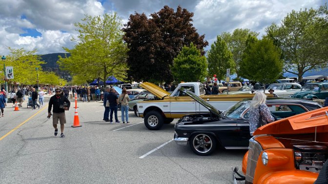 Competing car shows in West Kelowna, Peachland each deemed successful
