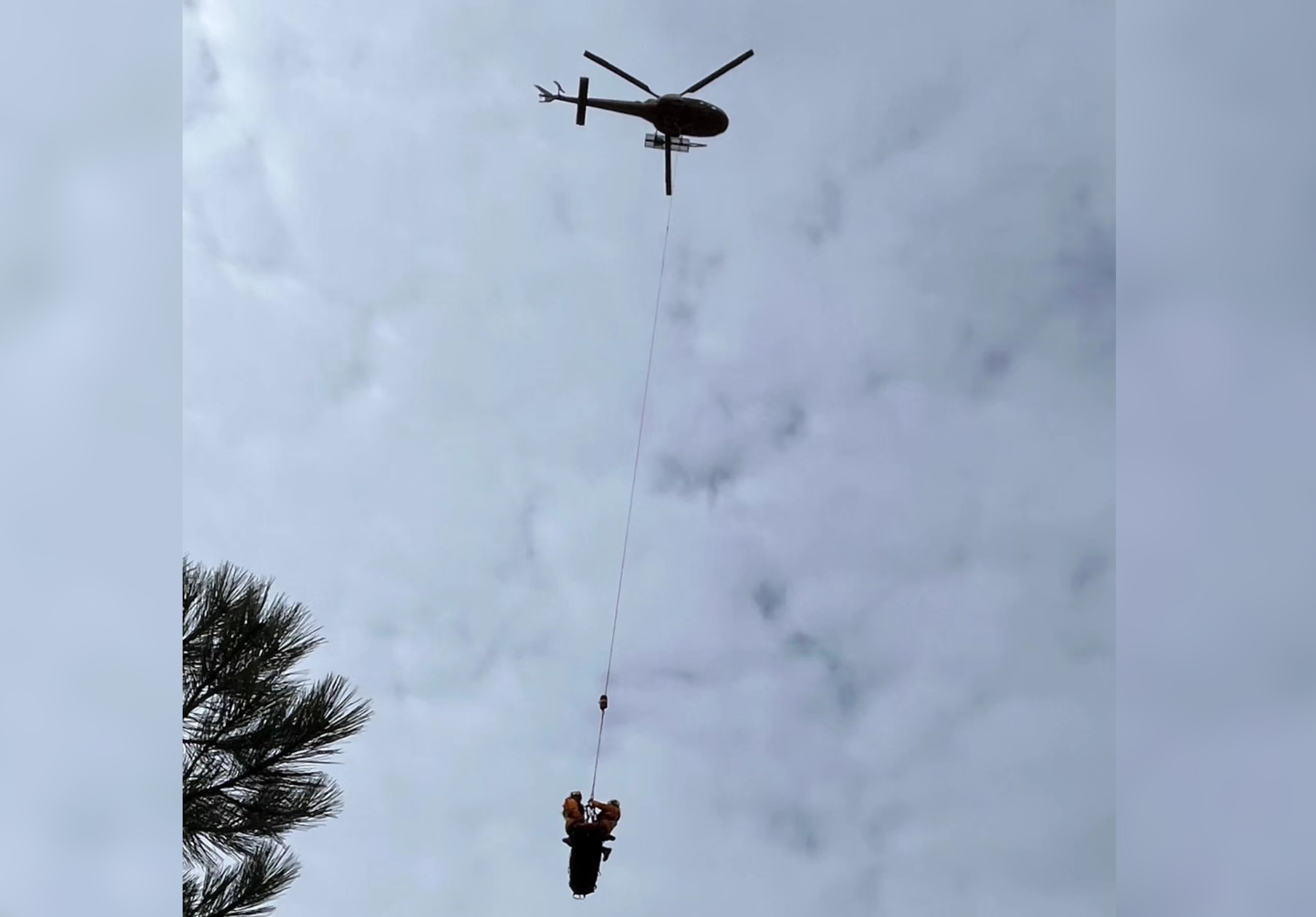 Helicopter needed to rescue injured cyclist in South Okanagan