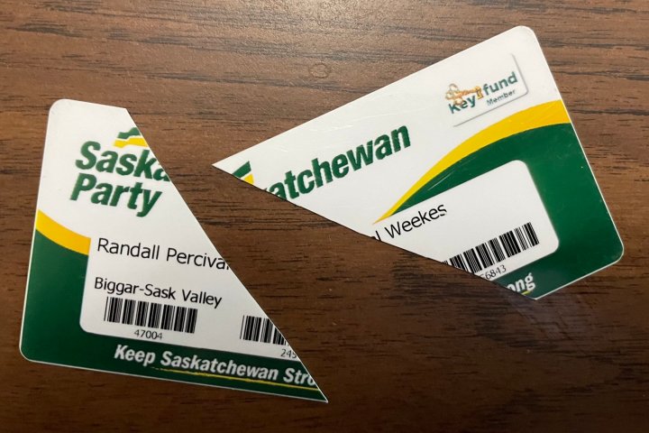 ‘Enough is Enough’: Saskatchewan Speaker cuts up party membership card