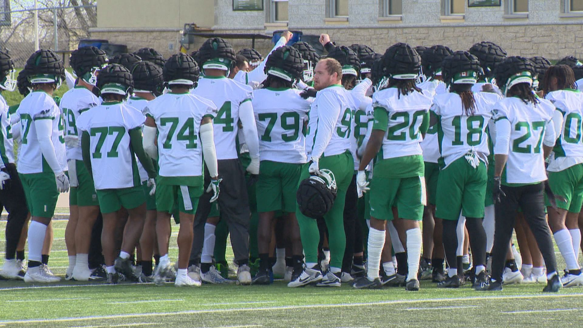 Saskatchewan Roughriders rookie camp kicks off in Saskatoon | Globalnews.ca