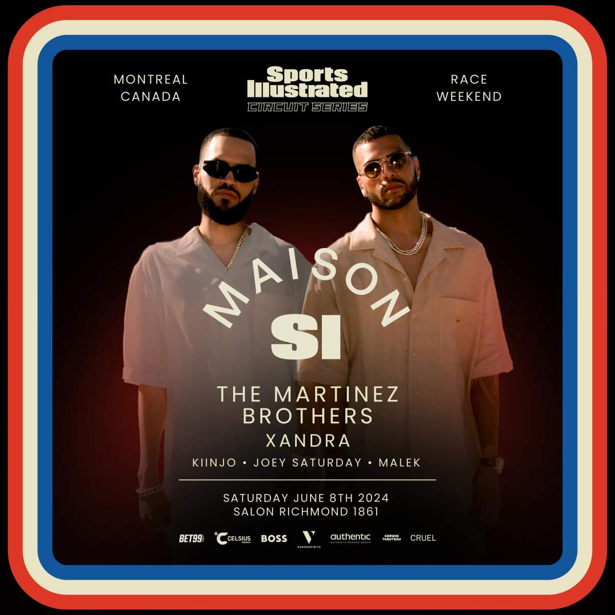 Sports Illustrated – MaisonSI (Grand Prix Weekend) ft. Martinez Brothers - image