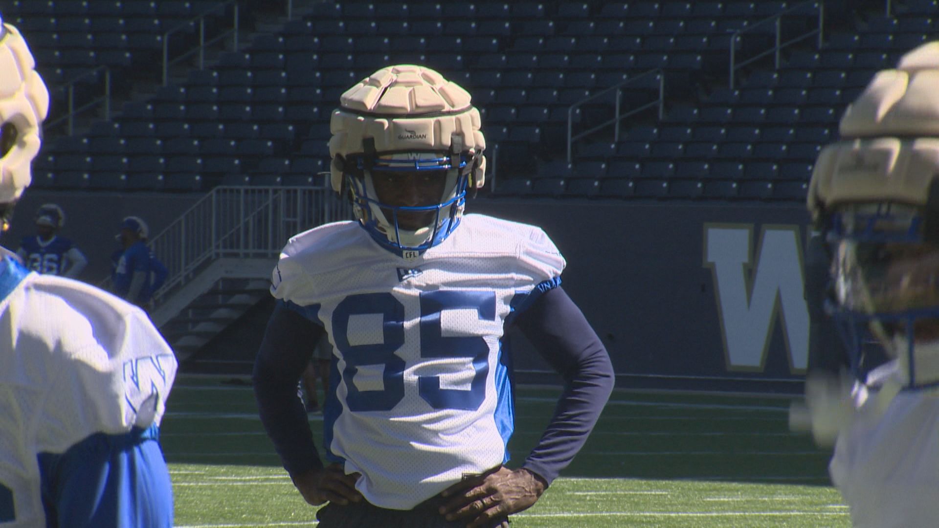 Milt Stegall hits field to start Winnipeg Blue Bombers rookie camp -  Winnipeg | Globalnews.ca