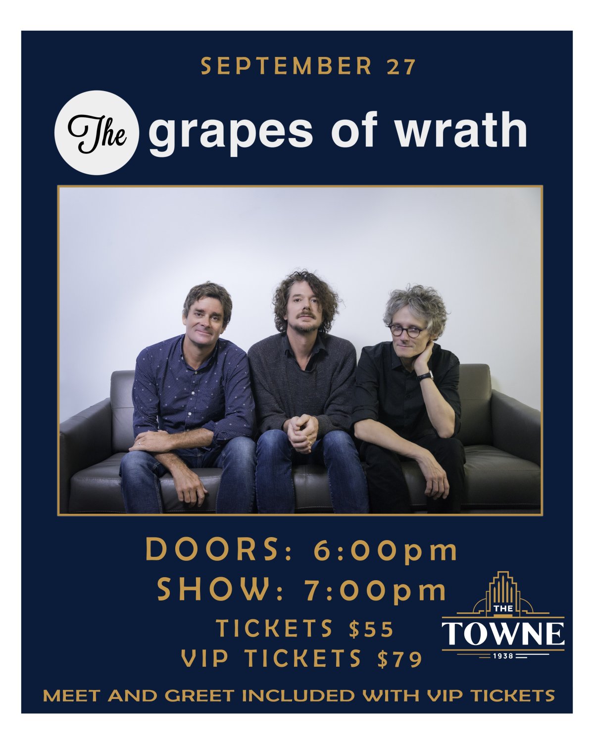 The Grapes of Wrath: Live at The Towne in Vernon - image